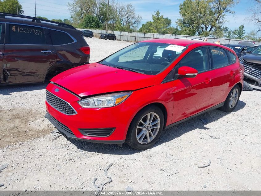 2016 Ford Focus Se VIN: 1FADP3K20GL378055 Lot: 40205976