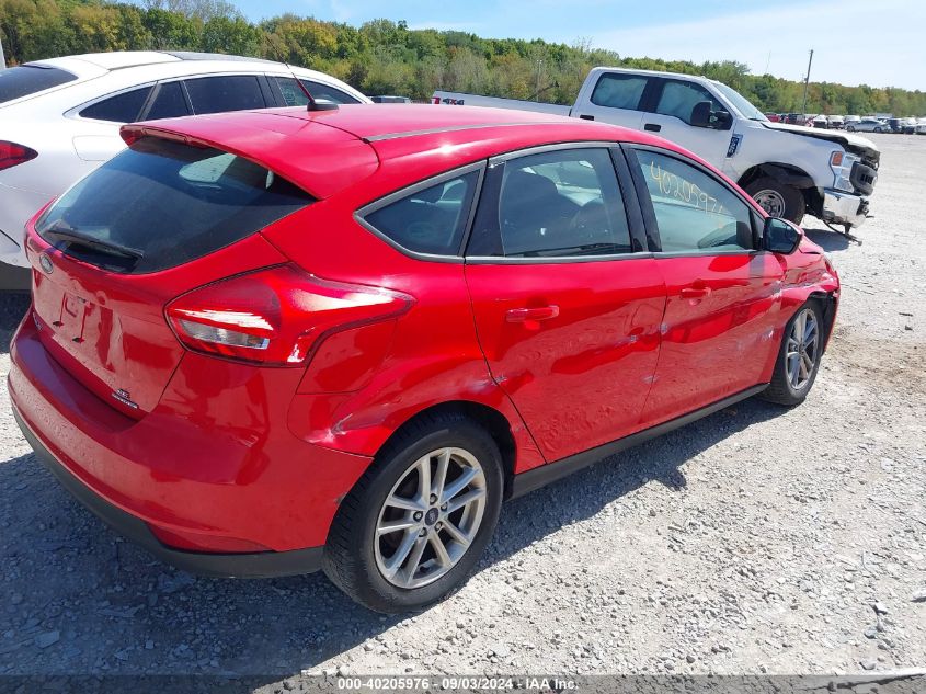 2016 Ford Focus Se VIN: 1FADP3K20GL378055 Lot: 40205976