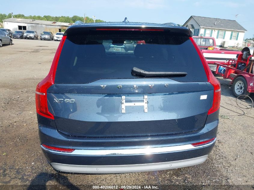 2022 Volvo Xc90 Recharge Plug-In Hybrid T8 Inscription 7 Passenger VIN: YV4BR0CLXN1816555 Lot: 40292006