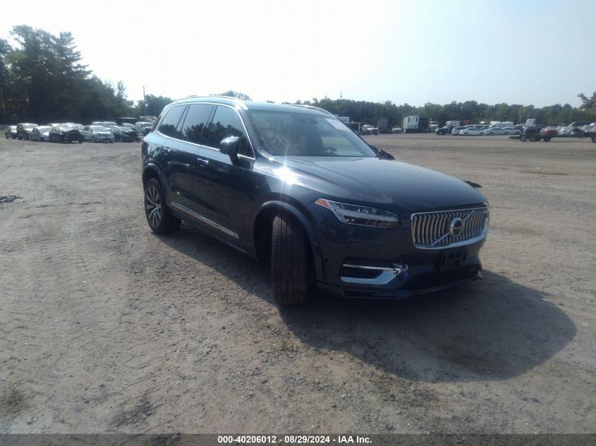 2022 Volvo Xc90 Recharge Plug-In Hybrid T8 Inscription 7 Passenger VIN: YV4BR0CLXN1816555 Lot: 40292006