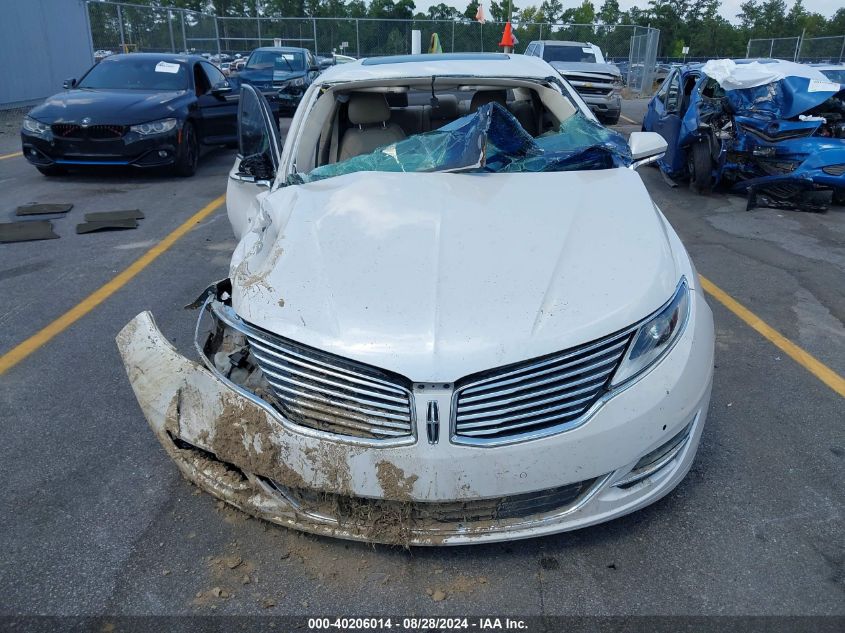 2016 Lincoln Mkz VIN: 3LN6L2G92GR617021 Lot: 40206014