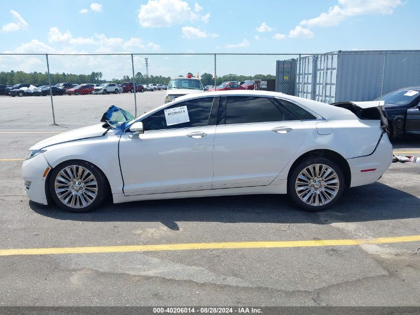 2016 Lincoln Mkz VIN: 3LN6L2G92GR617021 Lot: 40206014