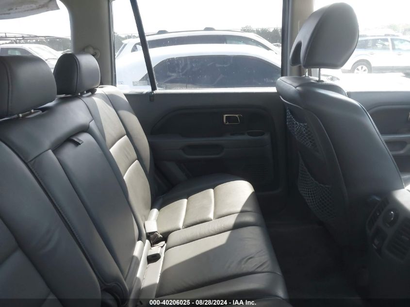 2007 Honda Pilot Exl VIN: 5FNYF28797B022928 Lot: 40206025