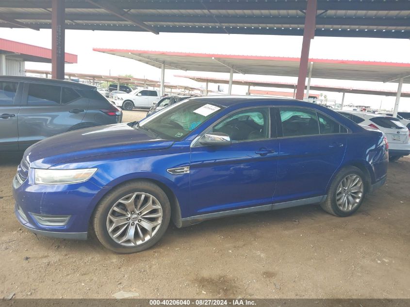 2013 Ford Taurus Limited VIN: 1FAHP2F81DG195777 Lot: 40206040