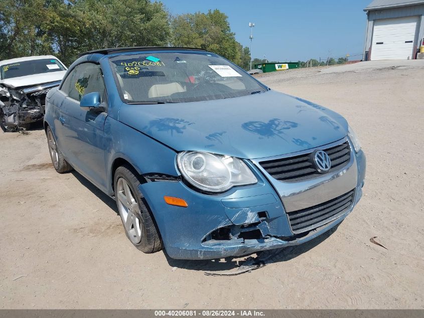 2007 Volkswagen Eos 2.0T VIN: WVWDA71F57V006822 Lot: 40206081