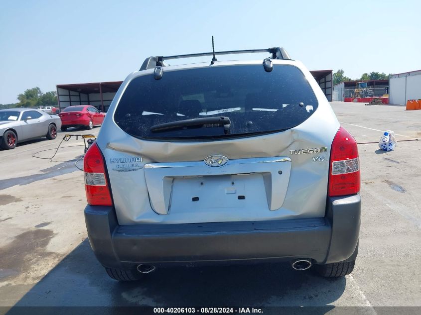 2008 Hyundai Tucson Limited V6/Se VIN: KM8JN12D28U819314 Lot: 40206103