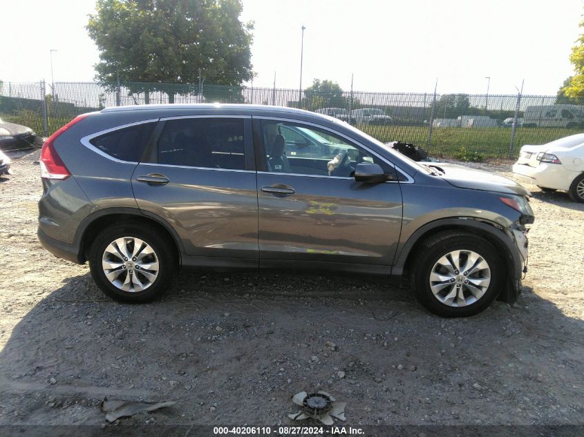 2014 Honda Cr-V Ex-L VIN: 5J6RM4H75EL093554 Lot: 40206110