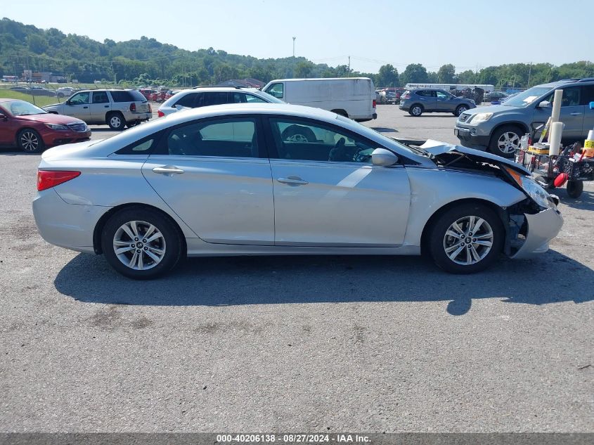 2012 Hyundai Sonata Gls VIN: 5NPEB4AC5CH425592 Lot: 40206138