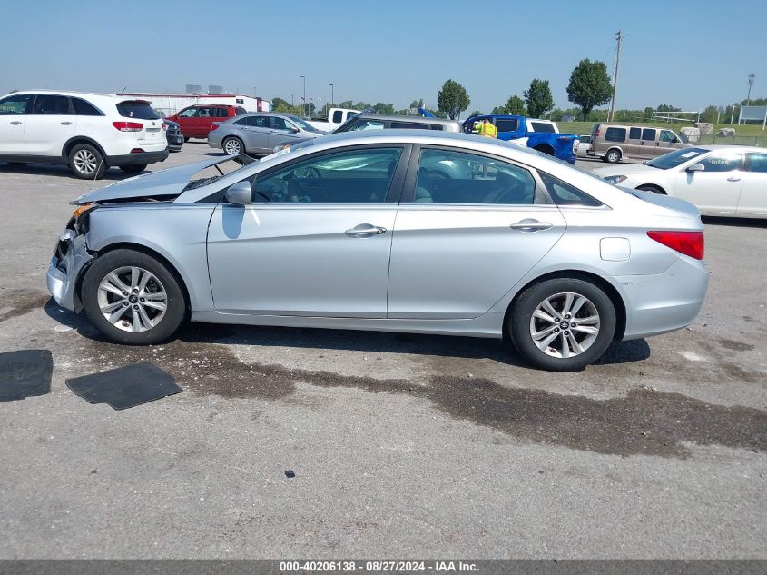 2012 Hyundai Sonata Gls VIN: 5NPEB4AC5CH425592 Lot: 40206138