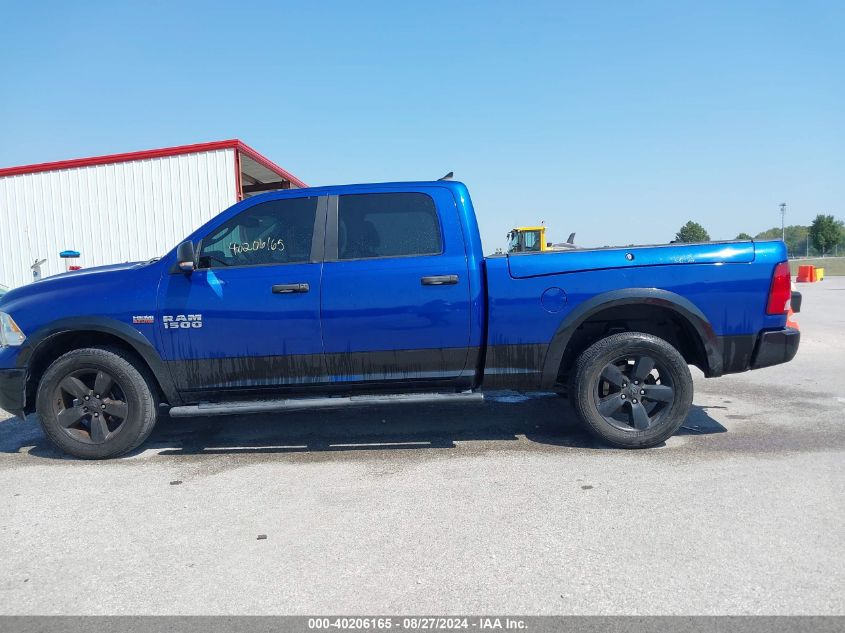 2016 Ram 1500 Outdoorsman VIN: 1C6RR7TT5GS303910 Lot: 40206165