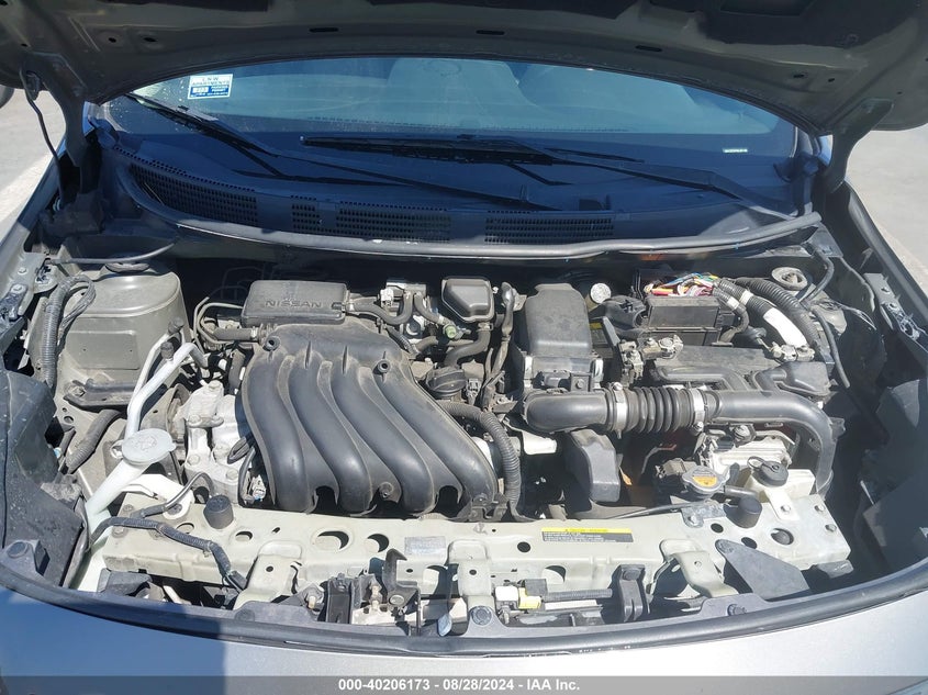 2014 Nissan Versa 1.6 Sv VIN: 3N1CN7AP0EL851182 Lot: 40206173