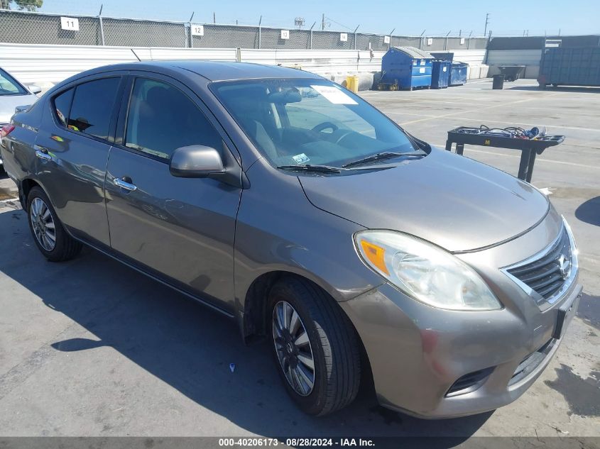 2014 Nissan Versa 1.6 Sv VIN: 3N1CN7AP0EL851182 Lot: 40206173