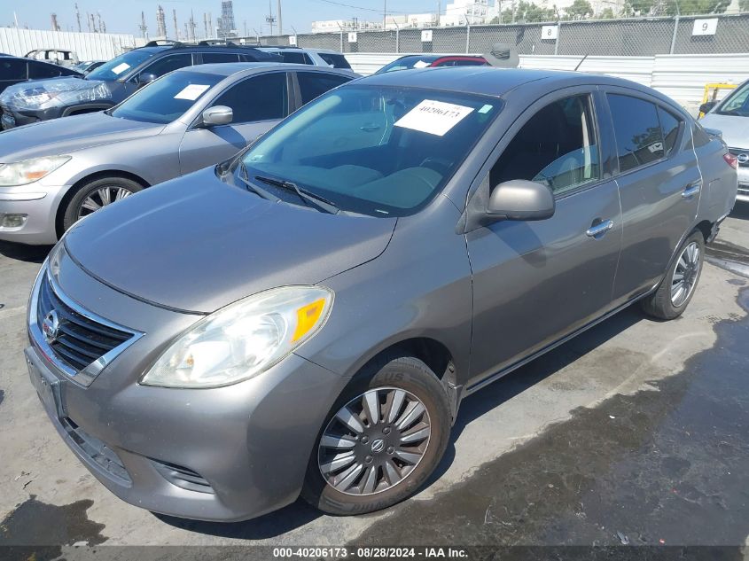 2014 Nissan Versa 1.6 Sv VIN: 3N1CN7AP0EL851182 Lot: 40206173