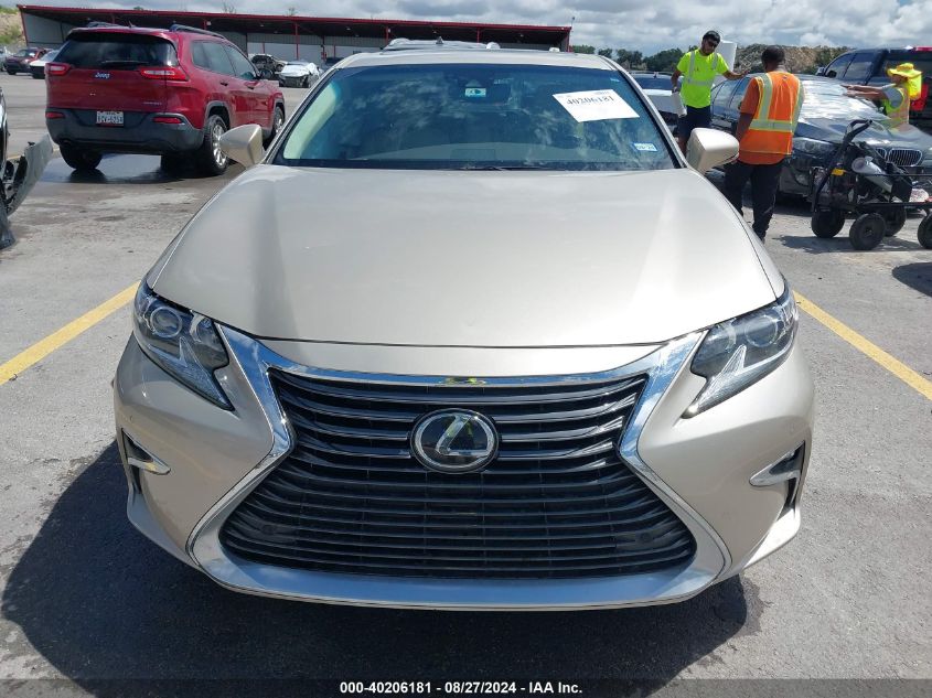 2018 Lexus Es 350 VIN: 58ABK1GG3JU085801 Lot: 40206181