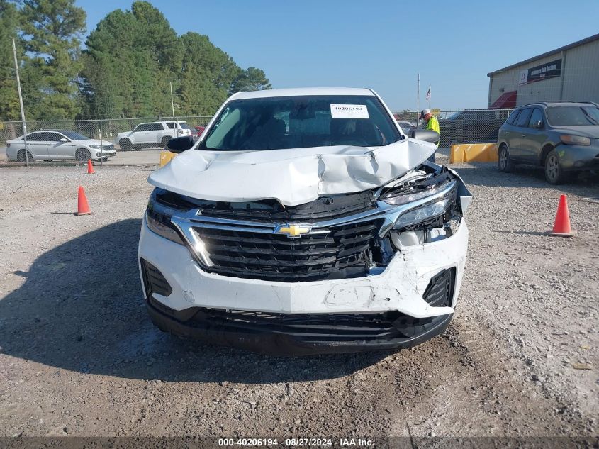 2024 Chevrolet Equinox Fwd Ls VIN: 3GNAXHEG1RL346344 Lot: 40206194