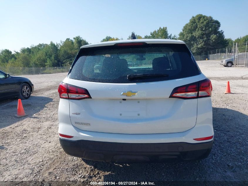 2024 Chevrolet Equinox Fwd Ls VIN: 3GNAXHEG1RL346344 Lot: 40206194