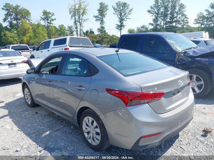 2022 Hyundai Accent Se VIN: 3KPC24A63NE176153 Lot: 40206217