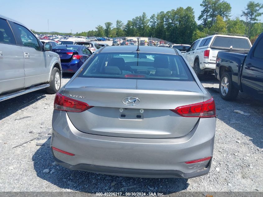 2022 Hyundai Accent Se VIN: 3KPC24A63NE176153 Lot: 40206217