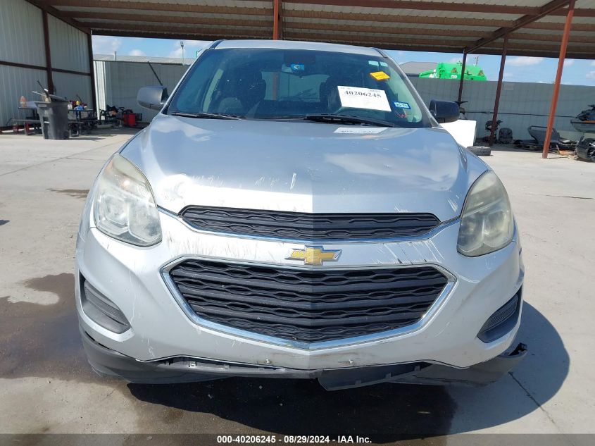 2016 Chevrolet Equinox Ls VIN: 2GNALBEK3G1137750 Lot: 40206245