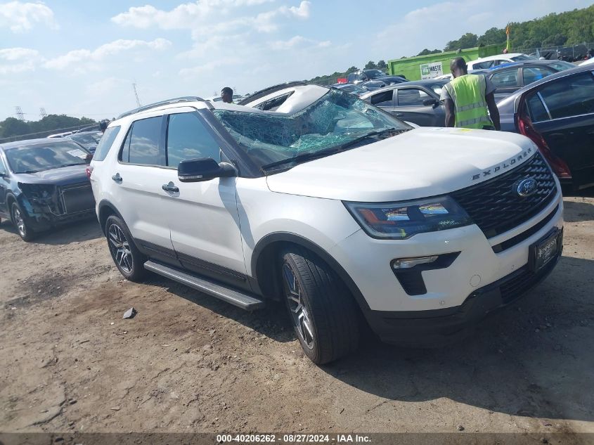 1FM5K8GT6JGB83908 2018 FORD EXPLORER - Image 1