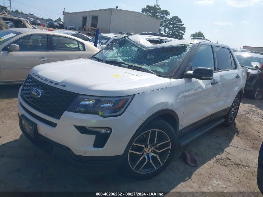 1FM5K8GT6JGB83908 2018 FORD EXPLORER - Image 2