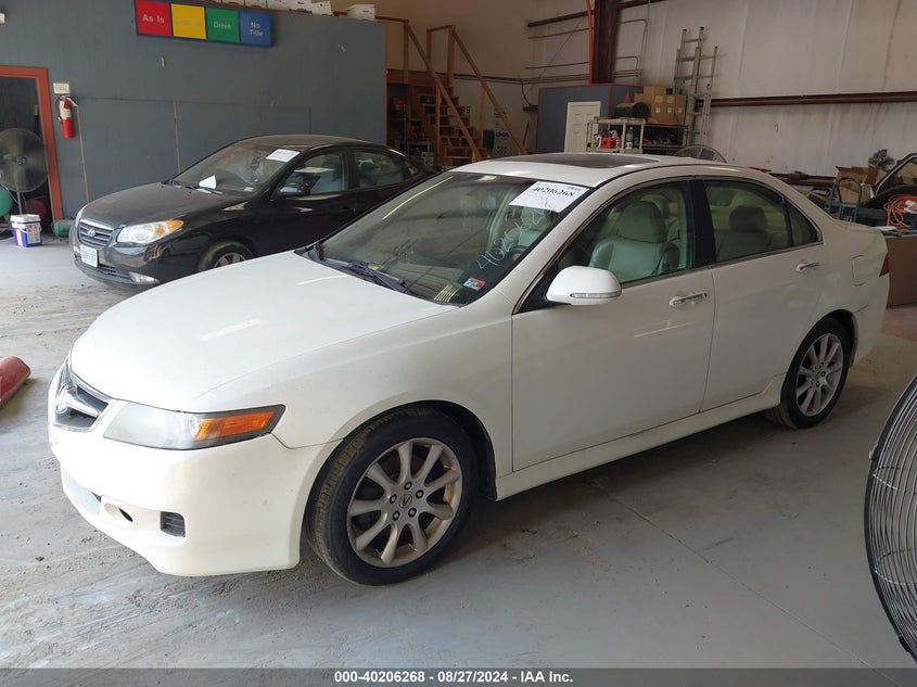 2007 Acura Tsx VIN: JH4CL96927C001141 Lot: 40206268