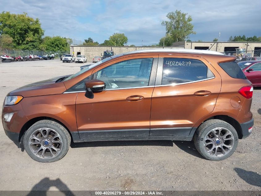 2019 Ford Ecosport Titanium VIN: MAJ6S3KL3KC289749 Lot: 40206279