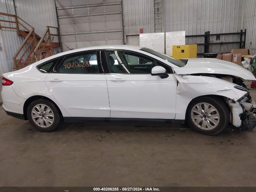 2014 Ford Fusion S VIN: 3FA6P0G76ER344731 Lot: 40206285