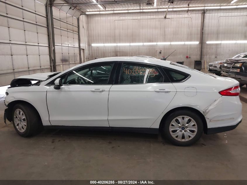 2014 Ford Fusion S VIN: 3FA6P0G76ER344731 Lot: 40206285