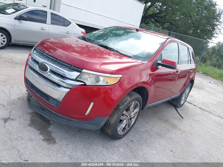 Vin: 2fmdk3kc7dba45070, lot: 40694399, ford edge limited 20132