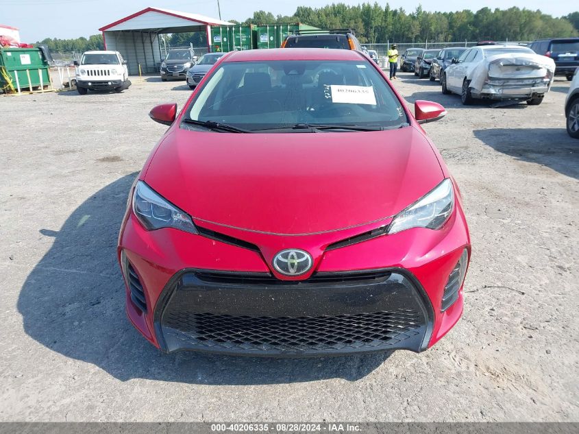 2018 Toyota Corolla Se VIN: 5YFBURHEXJP810521 Lot: 40206335