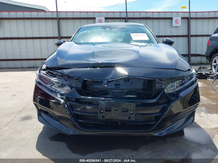 2019 Honda Accord Lx VIN: 1HGCV1F11KA009714 Lot: 40206341