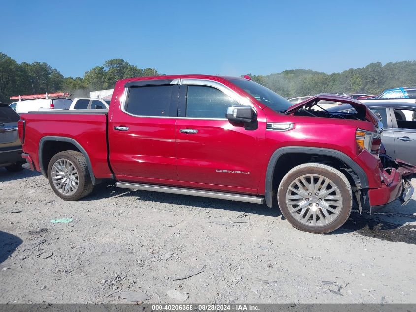 2019 GMC Sierra 1500 Denali VIN: 1GTU9FEL8KZ127817 Lot: 40206355