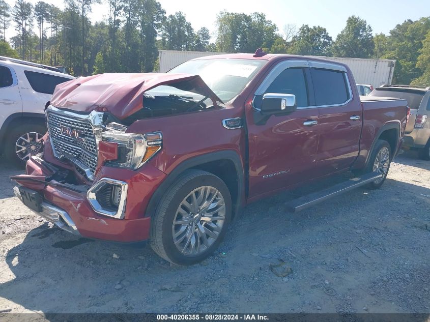 2019 GMC Sierra 1500 Denali VIN: 1GTU9FEL8KZ127817 Lot: 40206355