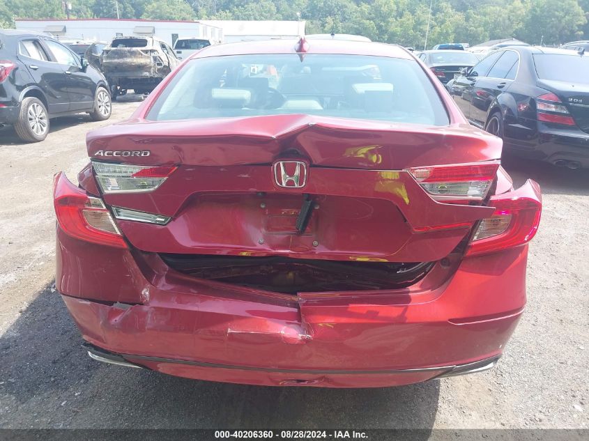 2019 Honda Accord Ex-L VIN: 1HGCV1F58KA082484 Lot: 40206360