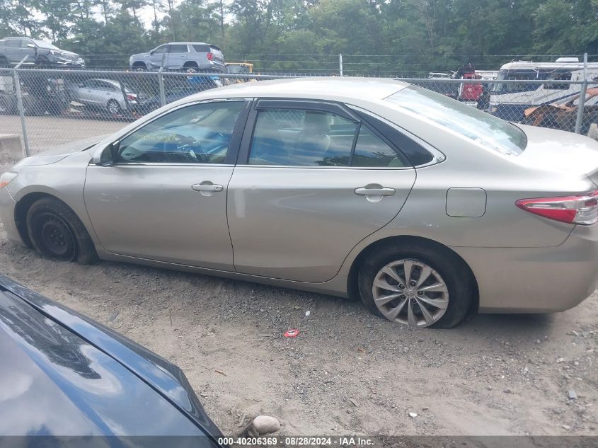 2015 Toyota Camry Le VIN: 4T4BF1FK9FR490351 Lot: 40206369