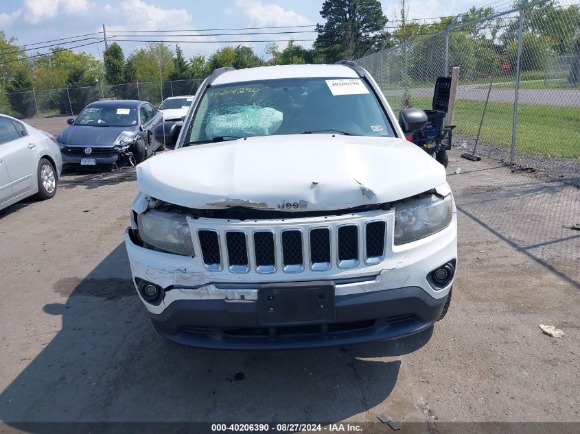 2014 Jeep Compass Sport VIN: 1C4NJDBB8ED647626 Lot: 40206390