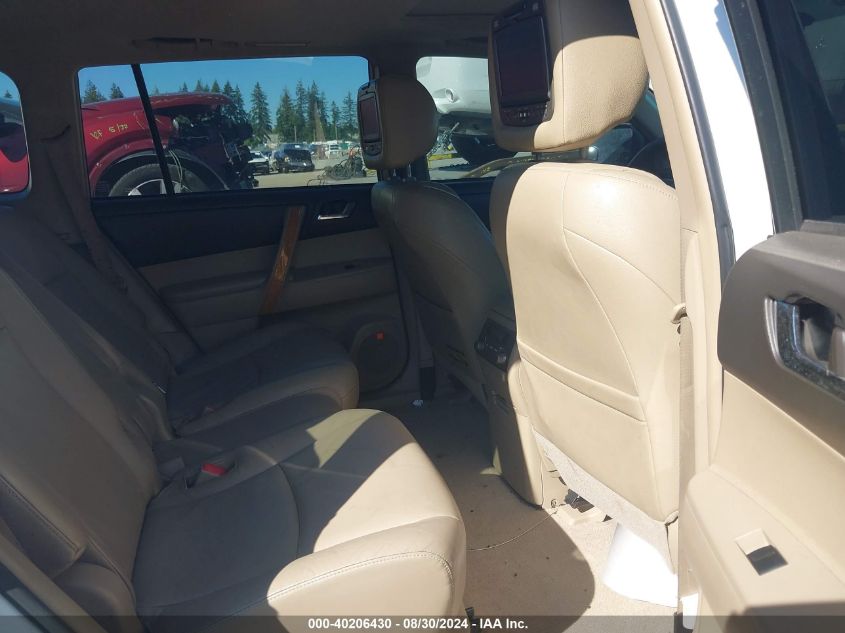 2008 Toyota Highlander Hybrid Limited VIN: JTEEW44AX82017835 Lot: 40206430