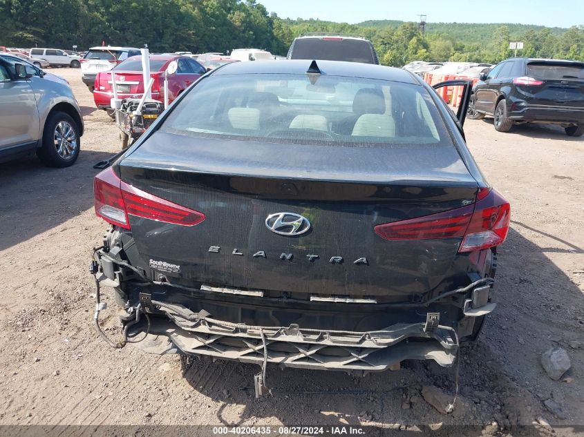 2019 Hyundai Elantra Sel VIN: 5NPD84LF2KH495552 Lot: 40206435