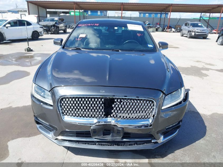 2017 Lincoln Continental Reserve VIN: 1LN6L9RP7H5600756 Lot: 40206438