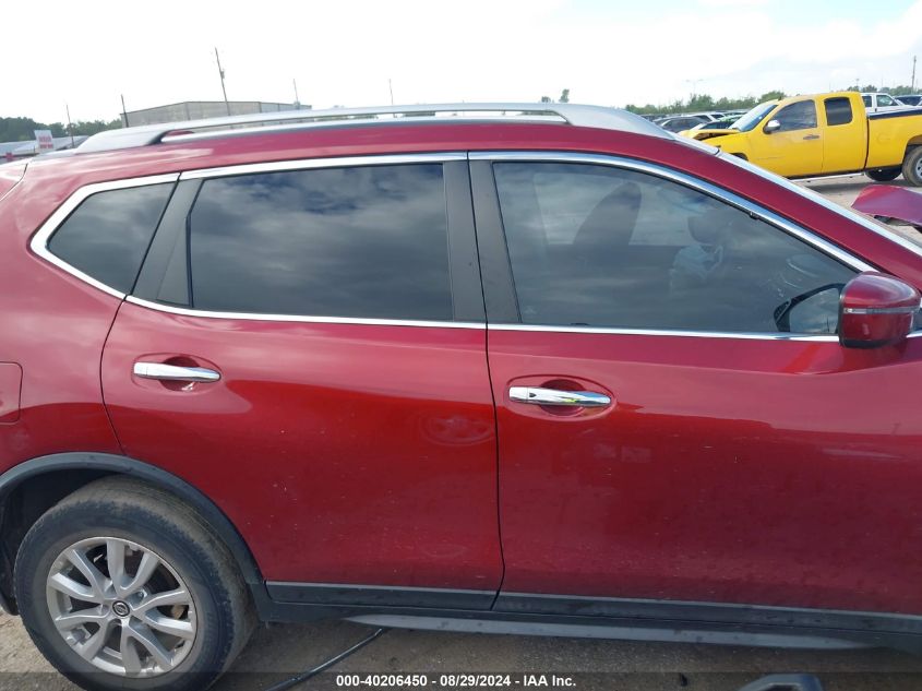 2019 Nissan Rogue Sv VIN: 5N1AT2MT3KC767544 Lot: 40206450