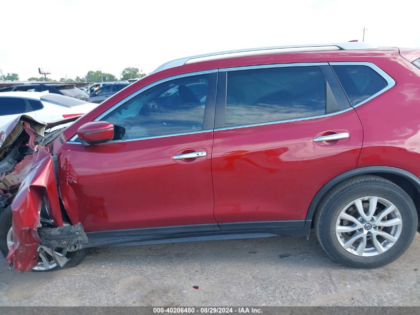 2019 Nissan Rogue Sv VIN: 5N1AT2MT3KC767544 Lot: 40206450