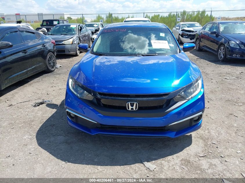 2019 Honda Civic Ex VIN: 19XFC1F32KE210831 Lot: 40206461