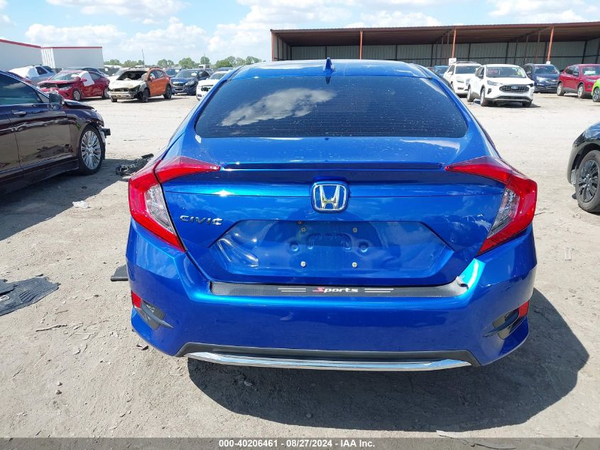 2019 Honda Civic Ex VIN: 19XFC1F32KE210831 Lot: 40206461