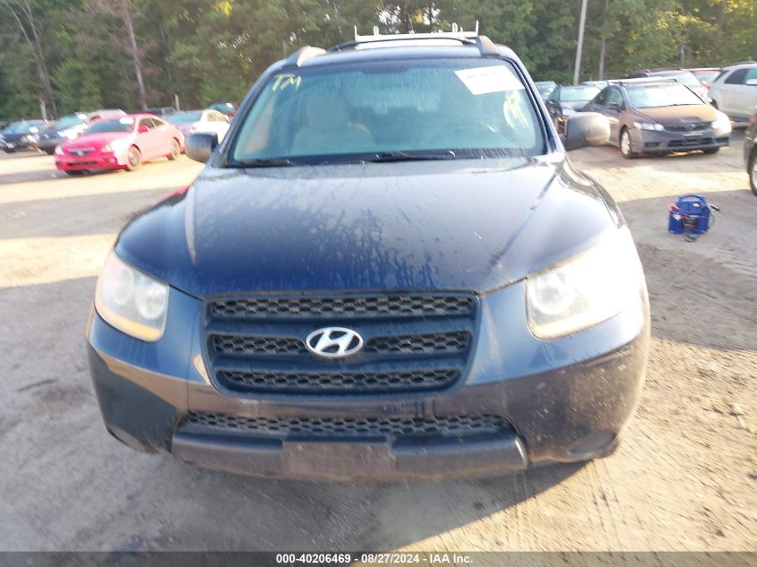 2009 Hyundai Santa Fe Gls VIN: 5NMSG13D29H277819 Lot: 40206469