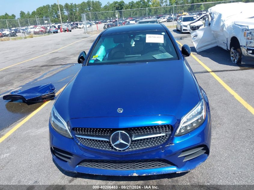 2019 Mercedes-Benz C 300 VIN: 55SWF8DB8KU306529 Lot: 40206483