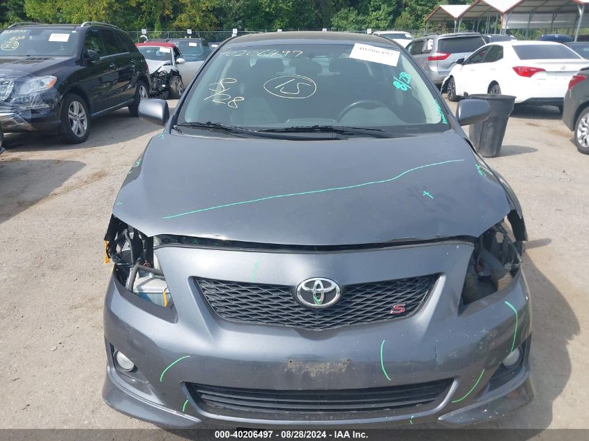 2010 Toyota Corolla S VIN: 1NXBU4EE0AZ350355 Lot: 40206497