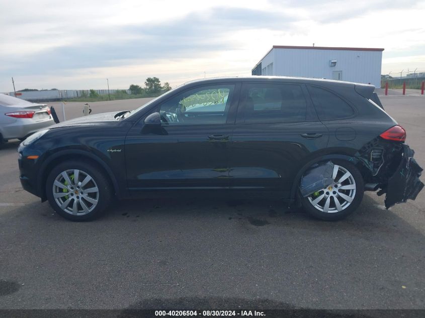 2015 Porsche Cayenne E-Hybrid S VIN: WP1AE2A21FLA53877 Lot: 40206504