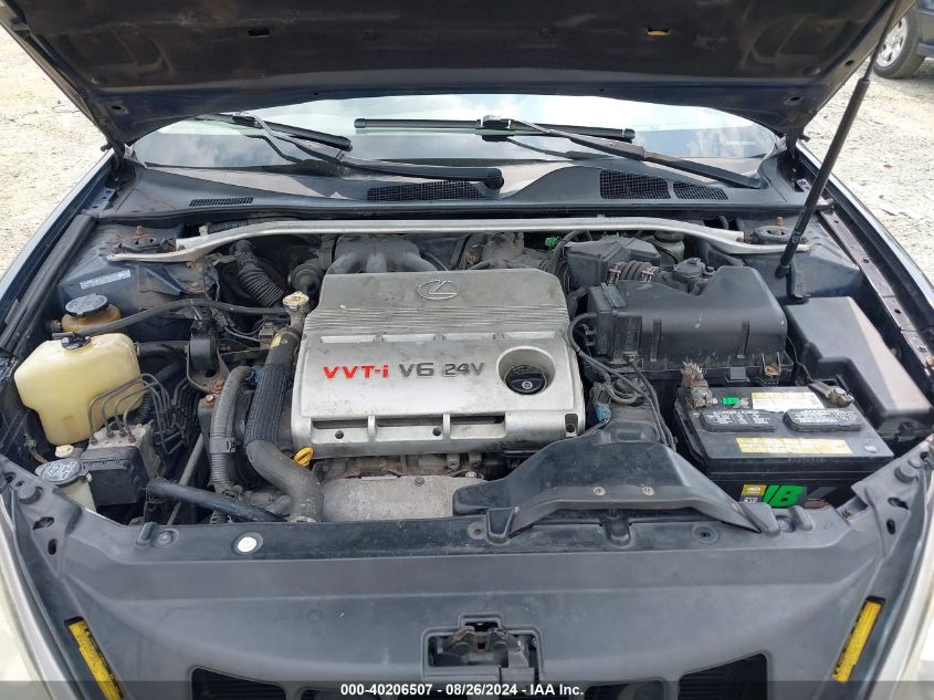 2002 Lexus Es 300 VIN: JTHBF30G125036998 Lot: 40206507