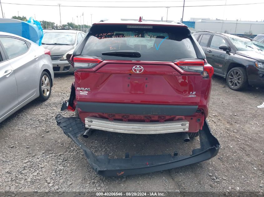 2021 Toyota Rav4 Le VIN: 2T3F1RFV2MW171204 Lot: 40206546